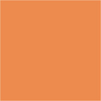 Baumwollstoff, B 145 cm,  140 g/qm, Orange, 10m