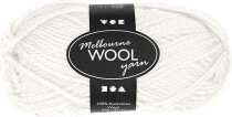 Melbourne Wolle, Creme, 50g