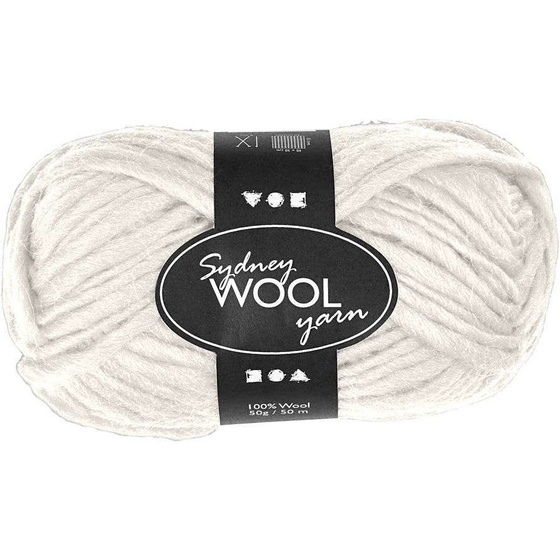 Sydney Wolle, Creme, 50g