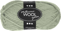 Melbourne Wolle, Hellgrün, 50g