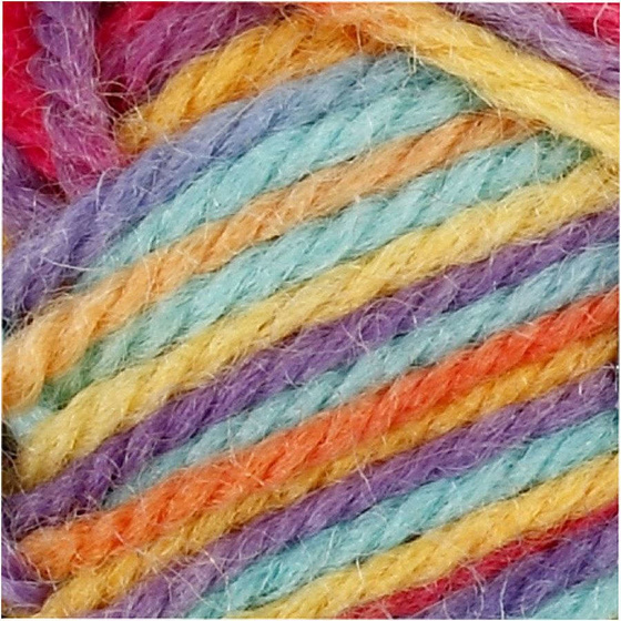 Melbourne Wolle, Multicolor-Harmonie, 50g