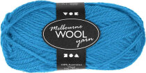 Melbourne Wolle, Hellblau, 50g