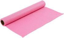 Bastelfilz, B 45 cm,  1,5 mm, Pink, 1m, 180-200 g/qm