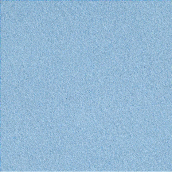 Bastelfilz, B 45 cm,  1,5 mm, Hellblau, 1m, 180-200 g/qm