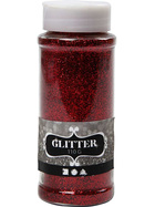 Glitter, Rot, 110g