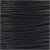 Baumwollband, 1 mm, Schwarz, 40m