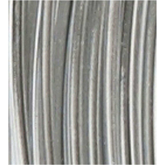 Aluminiumdraht, 1 mm, Silber, rund, 16m