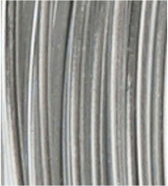 Aluminiumdraht, 15 mm, 0,5 mm, Silber, flach, 2m