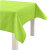 Tischdecke aus Stoff-Imitat, Lime, B 125 cm,  70 g/qm, 10m