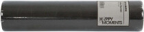 Tischläufer aus Stoff-Imitat, Schwarz, 35 cm, 10m