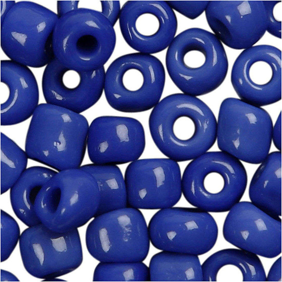 Rocailleperle, Gre 8; 3 mm, Blau, 500g