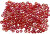 Rocailleperle, Größe 8; 3 mm, Kirschrot irisierend, 500g