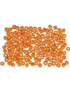 Rocailleperle, Größe 8; 3 mm, Orange, 25g
