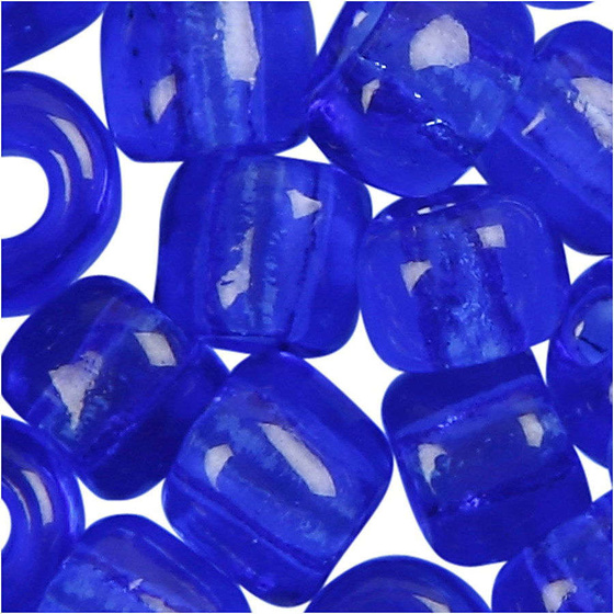 Rocailleperle, Größe 6; 4 mm, Kobaltblau, 25g