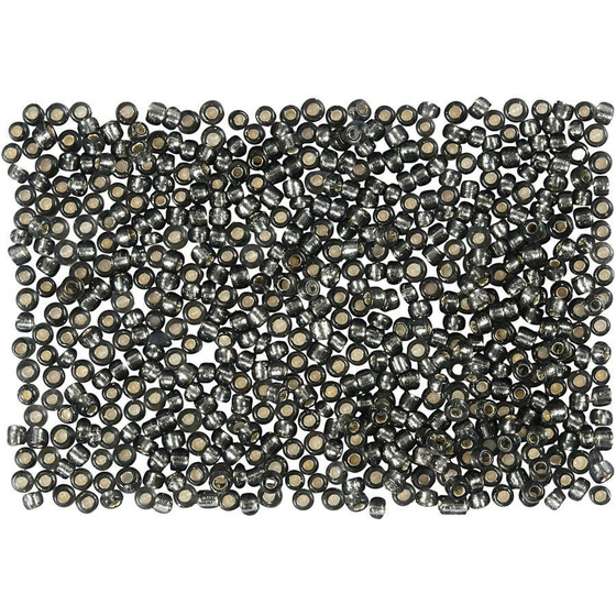 Rocailleperlen, Größe 15/0 mm, 1,7 mm, Graugrün, 500g