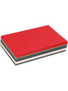 Weihnachts-Karton, A6 105x148 mm, 180 g, Sortierte Farben, 120Bl. sort.