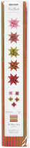 Papierstreifen für Fröbelsterne, B: 15+25 mm, D: 6,5+11,5 cm, 60Streifen, L: 44+86 cm