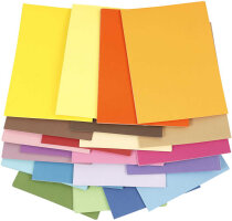 Color Bar Karton, A4,  250 g, Sortierte Farben, 600Bl