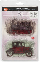 Silikon-Stempelmotive, 14x18 cm, Postkarte