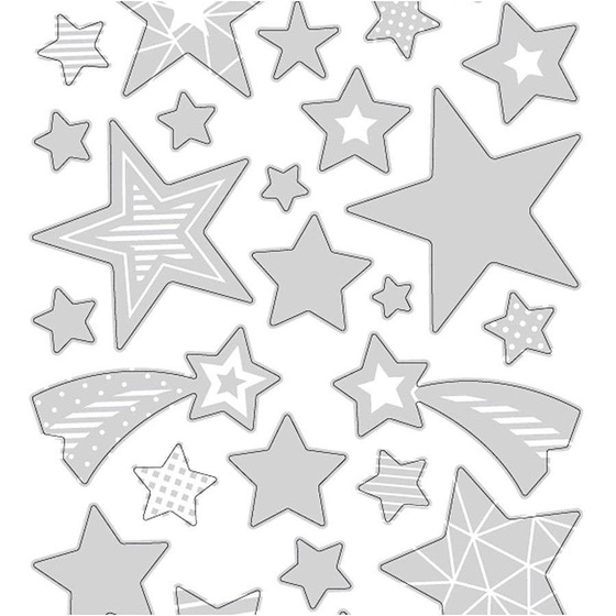 Sticker mit Sternen