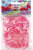 Rainbow Loom® - Gummibänder, Weiß, Pink, Silikon, 300 Stück