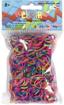 Rainbow Loom® - Loom-Bänder, Sortierte Farben,...