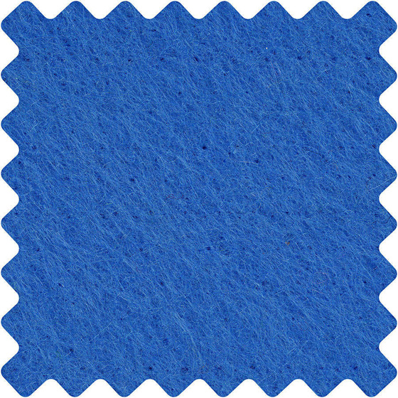 Bastelfilz, Blatt 42x60 cm,  3 mm, Blau, 1Bl.