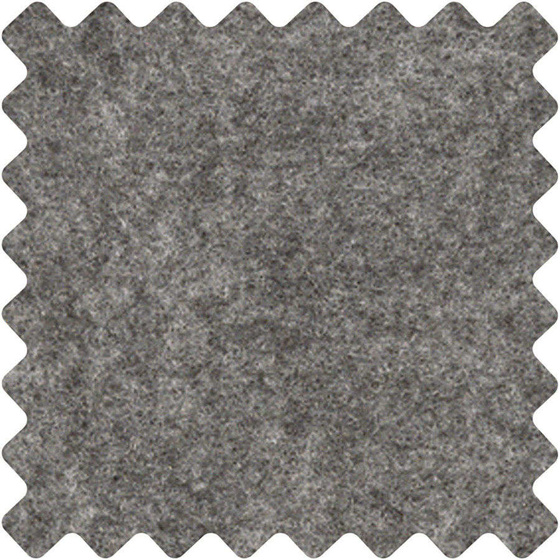 Bastelfilz, A4 21x30 cm,  1,5-2 mm, Grau, meliert, 10Bl.