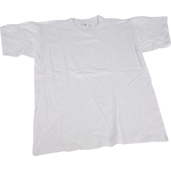 T-Shirt, Größe 5-6 Jahre, B 36 cm, Weiß, Rundhals