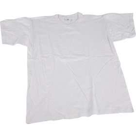 T-Shirt, Gre 5-6 Jahre, B 36 cm, Wei, Rundhals