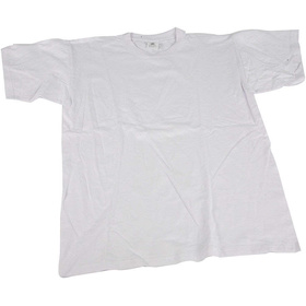 T-Shirt, Größe 9-11 Jahre, B 42 cm, Weiß, Rundhals