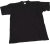 T-Shirt, Größe 9-11 Jahre, B 42 cm, Schwarz, Rundhals