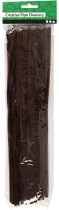 Pfeifenreiniger, 6 mm x  30 cm, Braun, 50 Stück