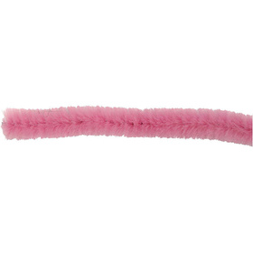 Pfeifenreiniger, 9 mm x  30 cm, Pink, 25 Stck