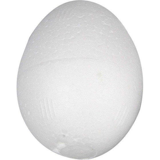 Styropor-Eier, 3,7 cm, Wei Styropor