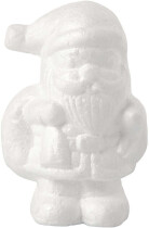 Nikolaus, H 11 cm, Weiß, Styropor, 1 Stück