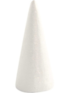 Kegel, 14,5 cm x 6 cm, Weiß, Styropor, 5 Stück