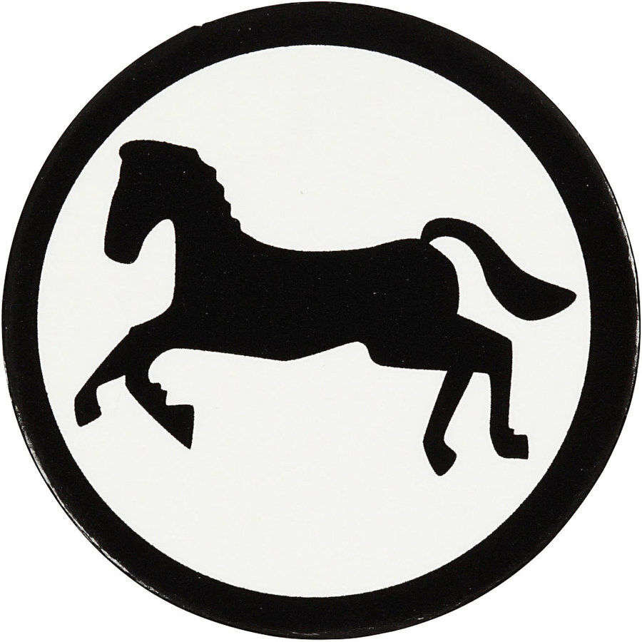 Значок авто с лошадью