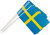 Partyflagge , Schweden