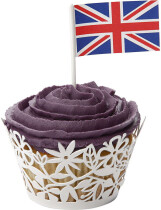 Kuchenflaggen, England (Union Jack)
