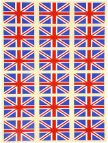 Flaggensticker, England (Union Jack)