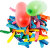 Luftballons, Sortierte Farben, L 51+58 cm, Lang