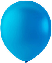 Ballons, Hellblau, 23 cm, rund