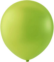 Ballons, Lime, 23 cm, rund