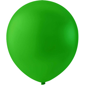 Ballons, Grün, 23 cm, rund