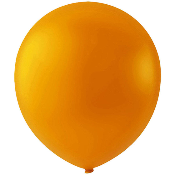 Ballons, Orange, 23 cm, rund