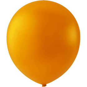 Ballons, Orange, 23 cm, rund