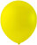 Ballons, Gelb, 23 cm, rund