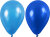 Ballons, Blau, 23 cm