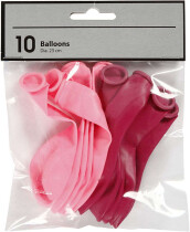 Ballons, Pink, 23 cm